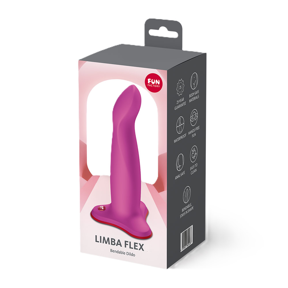 HimTujhB Limba Flex M Bendable Dildo - Magenta - Image 1