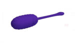 Kirk Rechargeable Vibrating Egg - Purple - Image 3