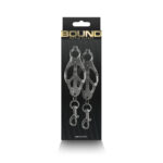 Bound - Nipple Clamps - C3 - Gunmetal