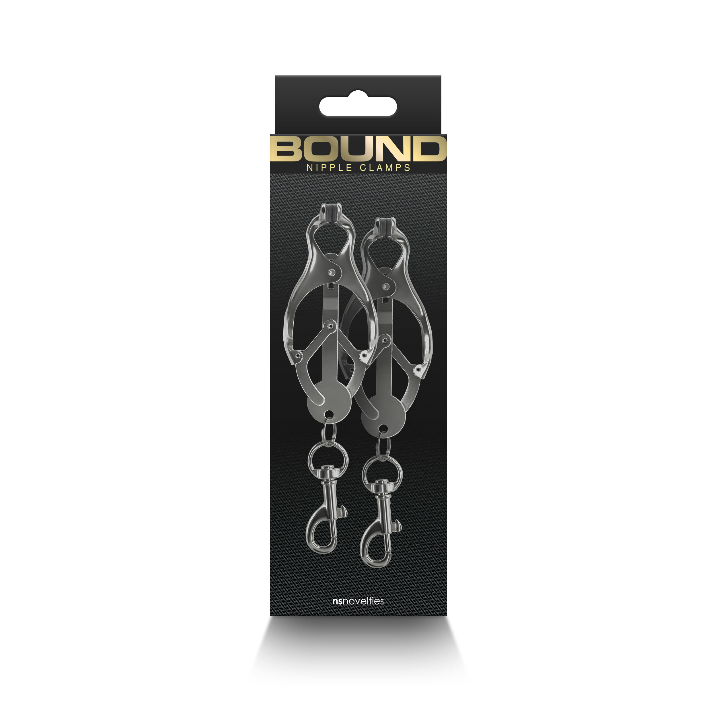 HoOApQjqywP43LZ1bsPNaJss3O1wwlmI Bound - Nipple Clamps - C3 - Gunmetal - Image 1