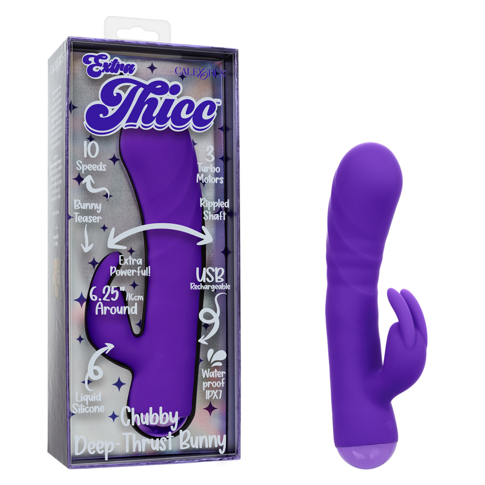 HqwU7PmJ Extra Thicc Chubby Deep Thrust Bunny - Purple - Image 1