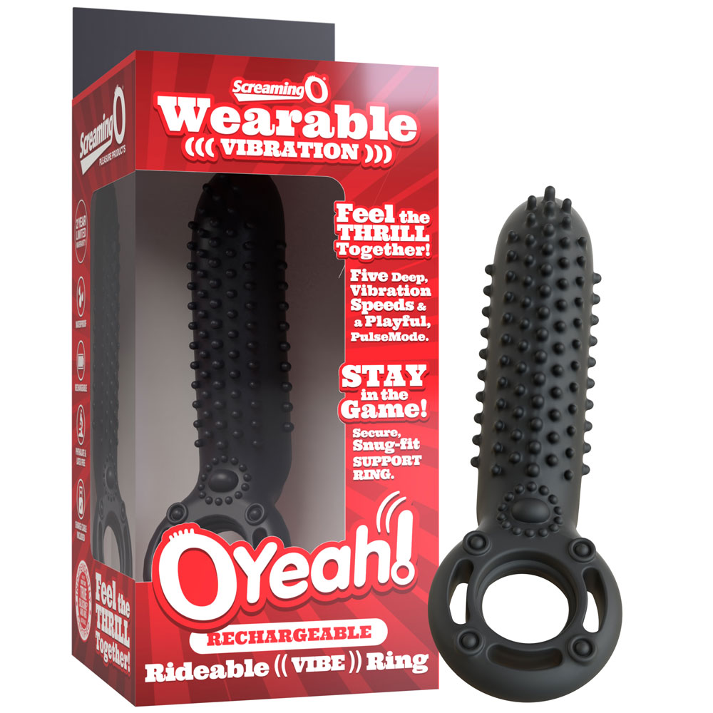 Hs3xmlqE Rechargeable O Yeah Silicone - Black - Image 1