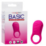 Basic Essentials Rechargeable Ridge Rider Ring - Pink - Image 2