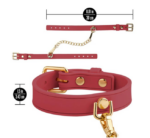 Temptasia Ardor Wrist and Ankle Restraints​ Red - Image 3