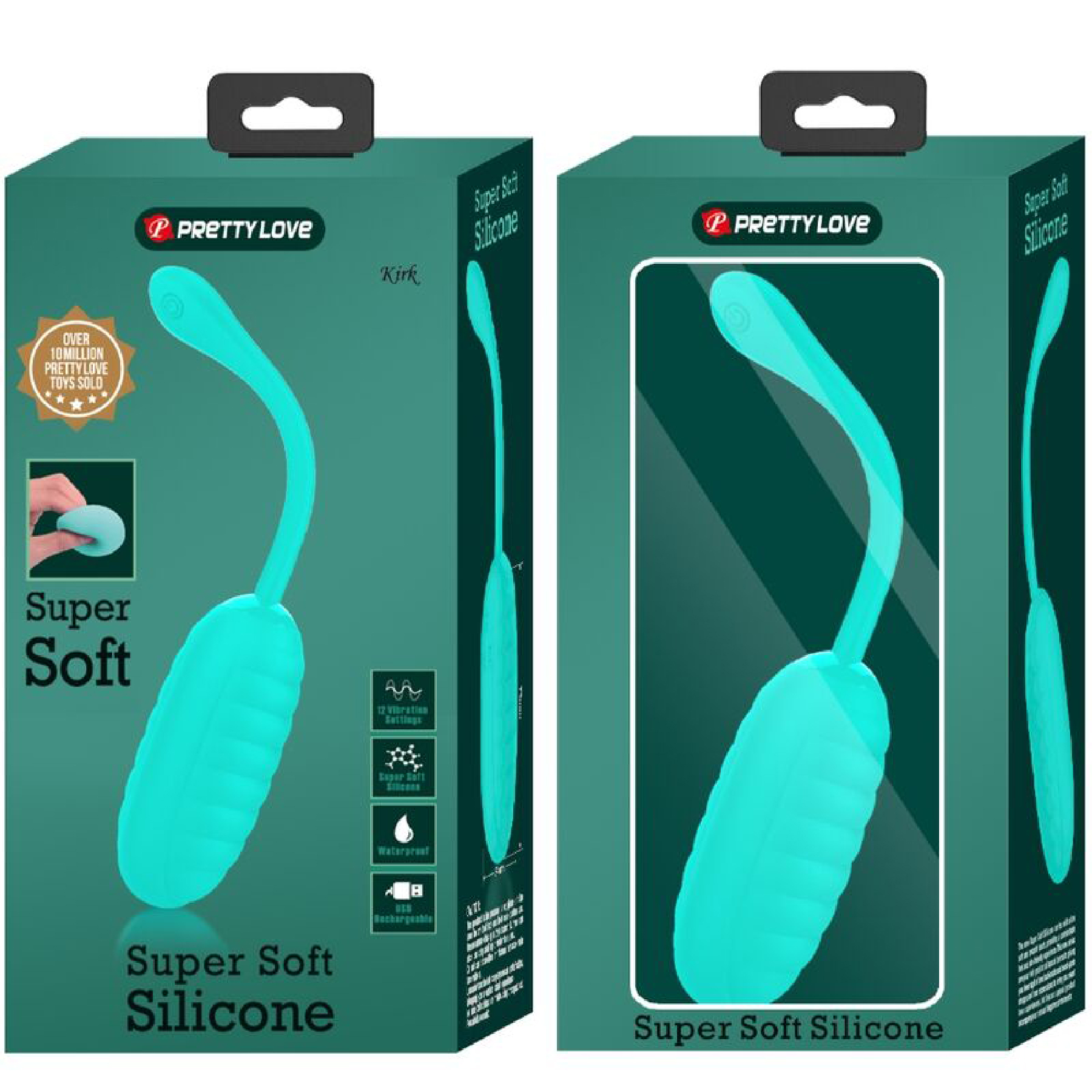 IZaTiNmxSnvqG9H1XvW699nbgdFz8HPr Kirk Rechargeable Vibrating Egg - Turquoise - Image 1