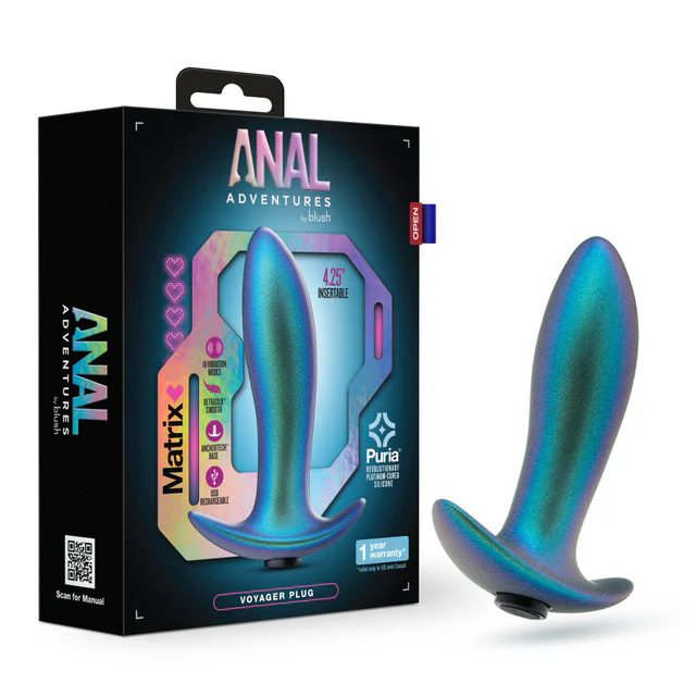 IbDDcTjG Anal Adventures Matrix - Voyager Plug - Neptune Teal - Image 1