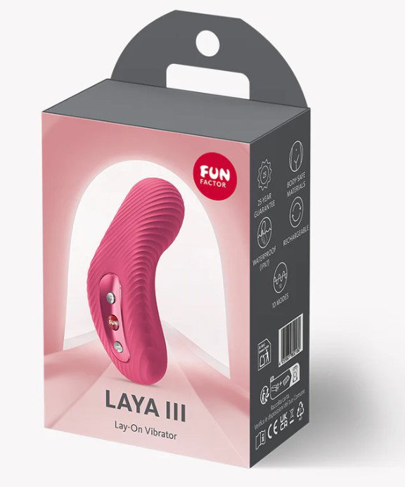 IbtiakXk Laya III Lay-on Vibrator - Magenta - Image 1