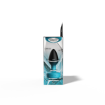 Eluxe Vibrating Clr Gem Bluombre Plug Sm With Remote - Image 3