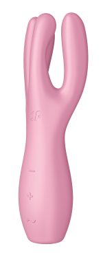 Threesome 3 Vibrator - Pink - Image 2