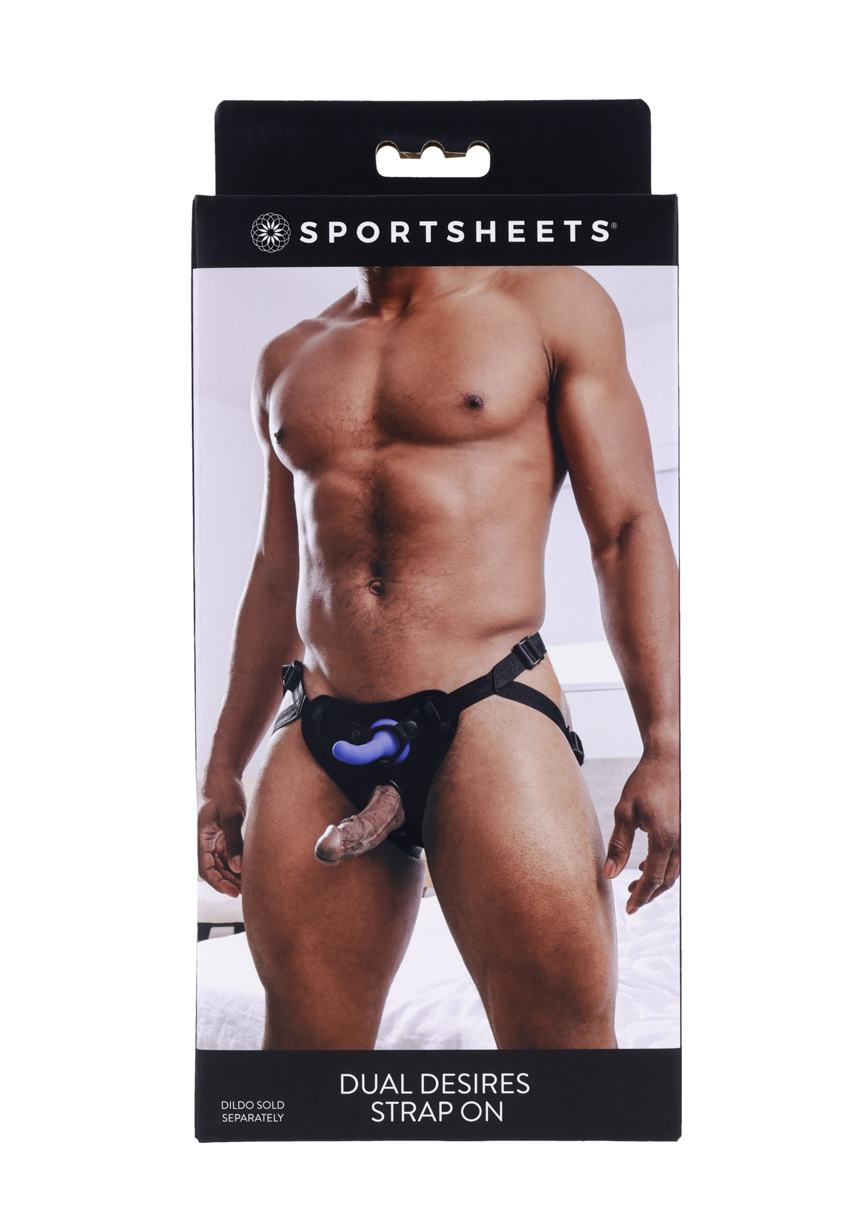 IfRJWsUcDhdVcEG6PUi92rYRl1ne3wV7 Dual Desires Strap on - Black - Image 1