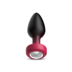 Eluxe Vibrating Clr Gem Rbyombre Plug Md With Remote - Image 11