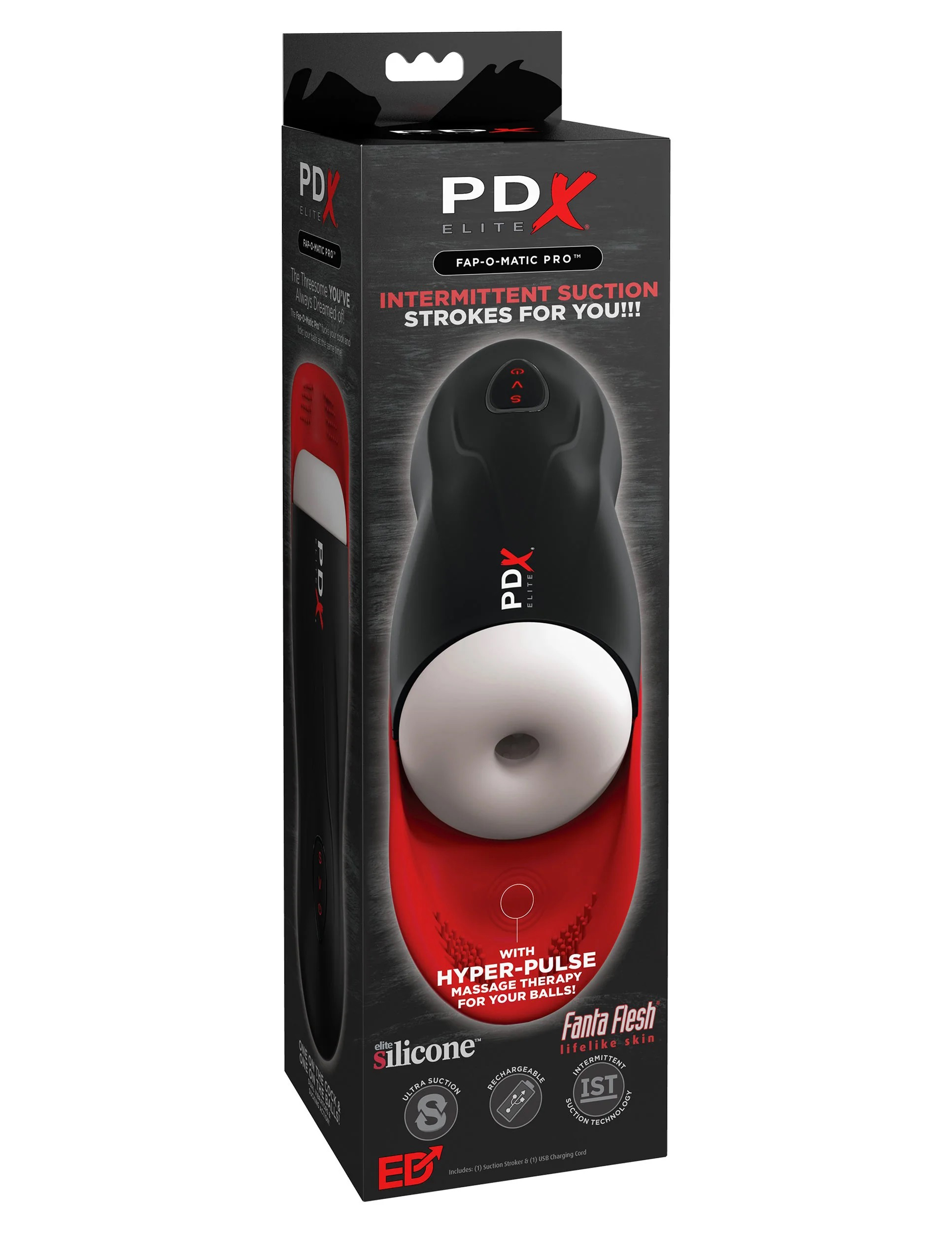 Im64WTeT3OOrnXlArnVQ2leQLZXs3NBO Pdx Elite Fap-O-Matic Pro - Black - Image 1