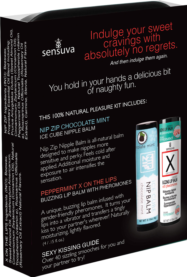 IwuPxuOI Lips and Nips Pleasure Kit Chocolate-Peppermint - Image 1