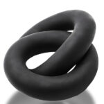 Shackle Double Link'd Cock/ball Rings - Black - Image 2