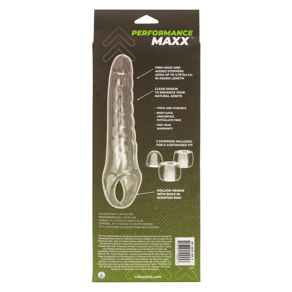 J9X3jxbVcoZm9ps9lBX0T9zLqPP7TpBP Performance Maxx Clear Extension Kit - Clear - Image 1
