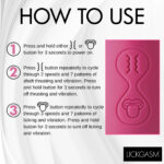 Tease and Please Thrusting and Licking Vibrator - Fuchsia - Image 3