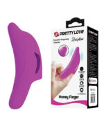 Delphini Dolphin Honey Finger Vibrator - Fuchsia - Image 4
