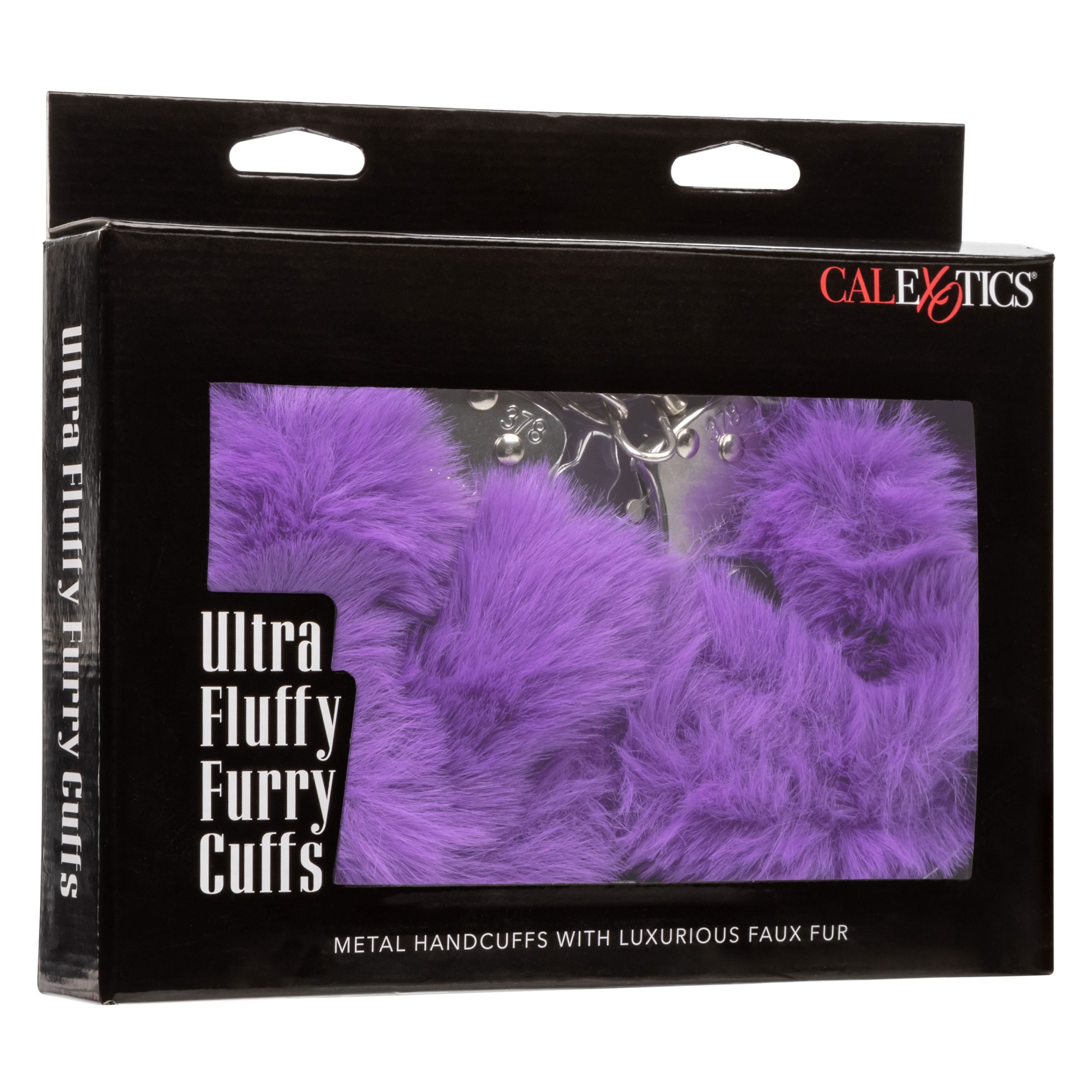 JZTt9vPNEC1K91jK4ftu9EIFVFCl6WBT Ultra Fluffy Furry Cuffs - Purple - Image 1