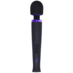 Merci - Rechargeable Power Wand - Ultra - Powerful Silicone Wand Massager - Black - Image 8