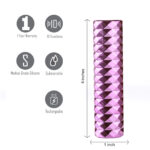 Roxie Crystal Gem Lipstick Bullet Vibrator - Pink - Image 6
