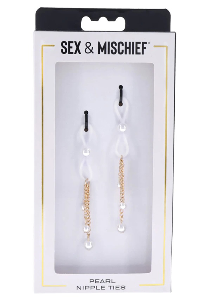 JdYSf1ymkX36bpVuK60KsPT1Fm2IG2qD Pearl Nipple Ties - Gold/white - Image 1