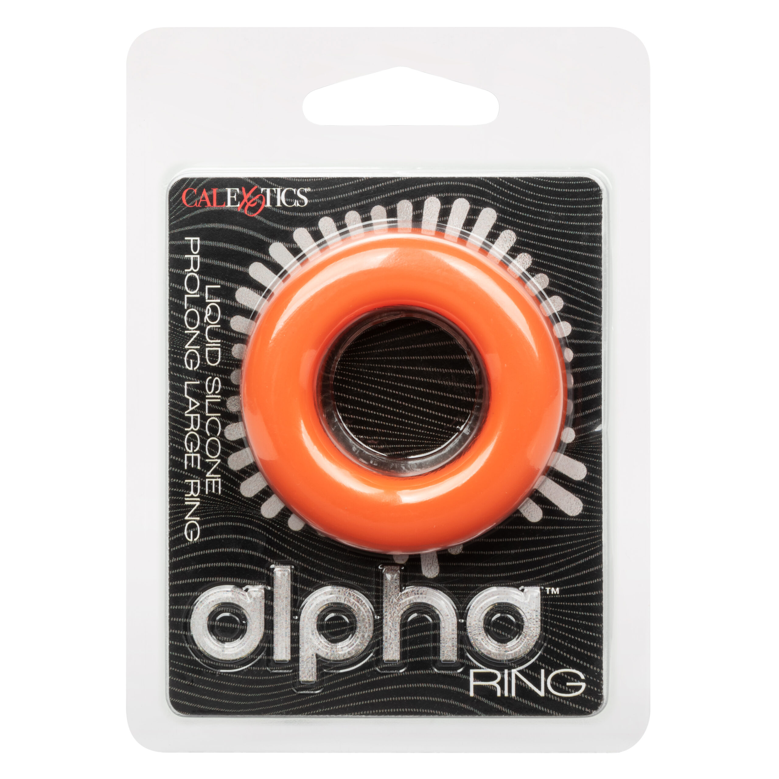 JmOYa9ZaldGhd0EBGjxR2Nbhel1rHz9x Alpha Liquid Silicone Prolong Large Ring - Orange - Image 1