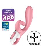 Hug Me - Rabbit Vibrator - Pink - Image 4