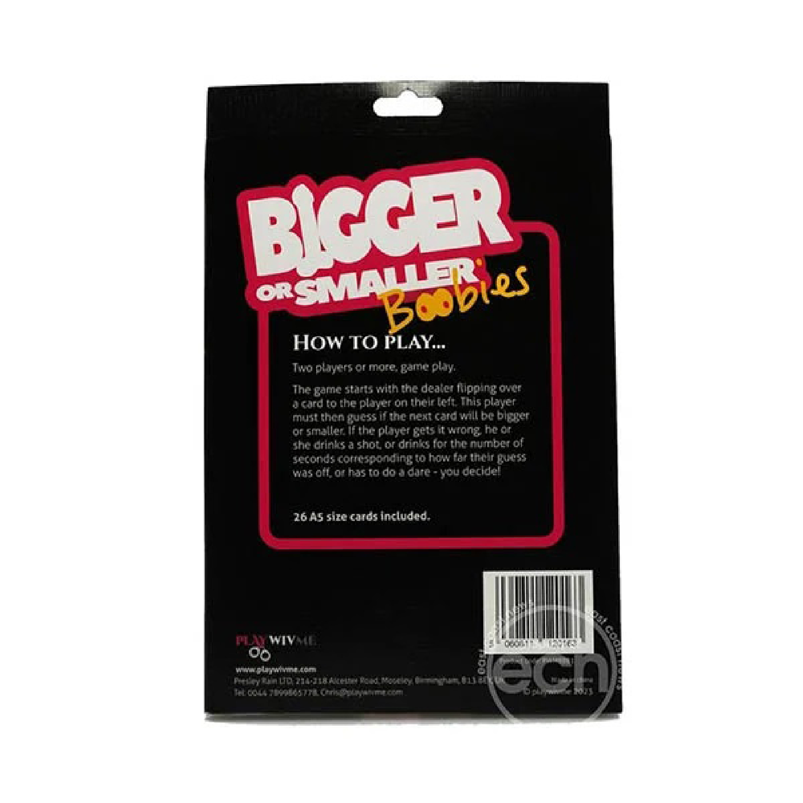 Jrrz742NmViQ73HT1mHC2DGrdHZ9zmde Play Wiv Me - Bigger or Smaller Boobs Card Game - Image 1