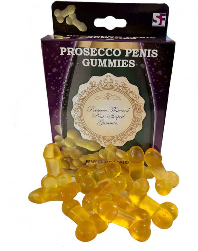 JuM4yRGeHjEDjl5GAVpx86qOyoo2kmUl Prosecco Willies - Penis Gummies - Champagne - Image 1