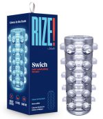 Rize - Swich - Glow in the Dark Self -Lubricating Stroker - Clear - Image 8