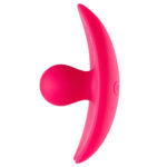 Cloud 9 Camel Toe Shaped Vibrator With Remote - Pink - Image 4