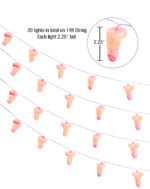 Glitterati Penis String Lights - 20 Lights - Image 4