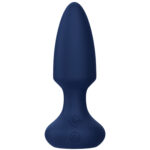 Booty Buzzer Remote Control Vibrating Plug - Blue - Image 2