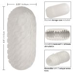 Boundless Reversible Ribbed Stroker - Clear - Image 7