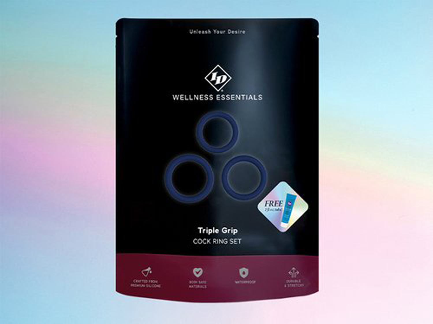 KtWPyL6NraBEtmYDw4S33XEvZZzBAviS Tripple Grip Cock Ring Set - Blue - Image 1