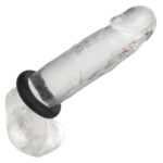 Alpha Liquid Silicone Prolong Medium Ring - Black - Image 5