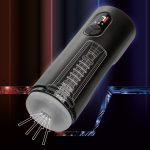 Bionic Sucking and Vibrating Masturbator - Black - Image 8