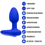 Oh My Gem - Mystery Plug - Sapphire - Blue - Image 3