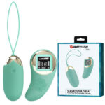 Mina Vibrating Remote Control Egg - Turquoise - Image 6