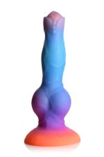 Space Cock Glow-in-the-Dark Silicone Alien Dildo - Image 2