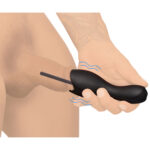 10x Vibrating Penis Head Teaser With Urethral Sounds - Black - Image 7