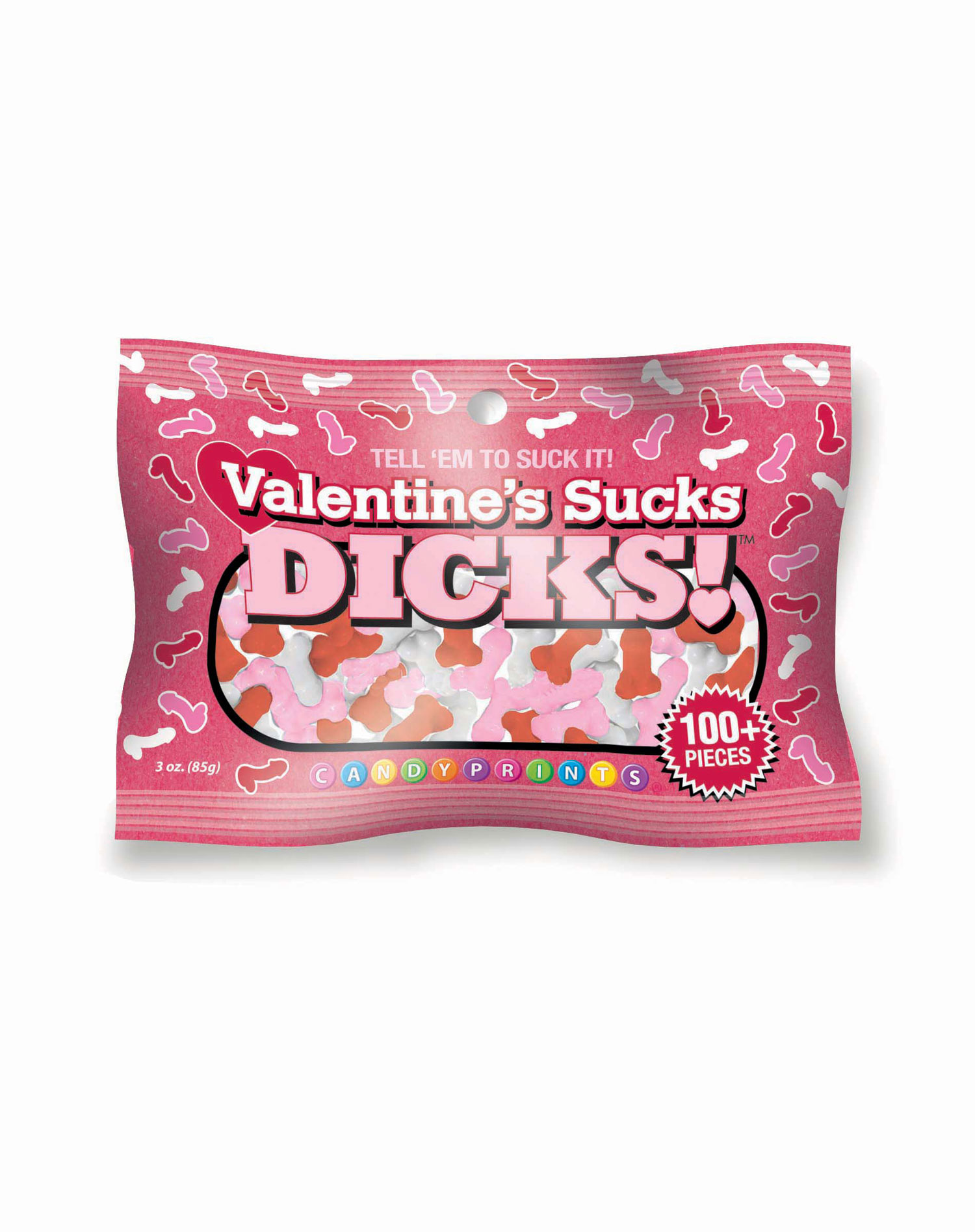 LjJAB11z7fhzfXvGx4yRZLaT38L9Fib0 Valentine’s Sucks Dicks Candy 3oz Bag - Image 1
