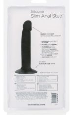 Silicone Slim Anal Stud - Black - Image 2