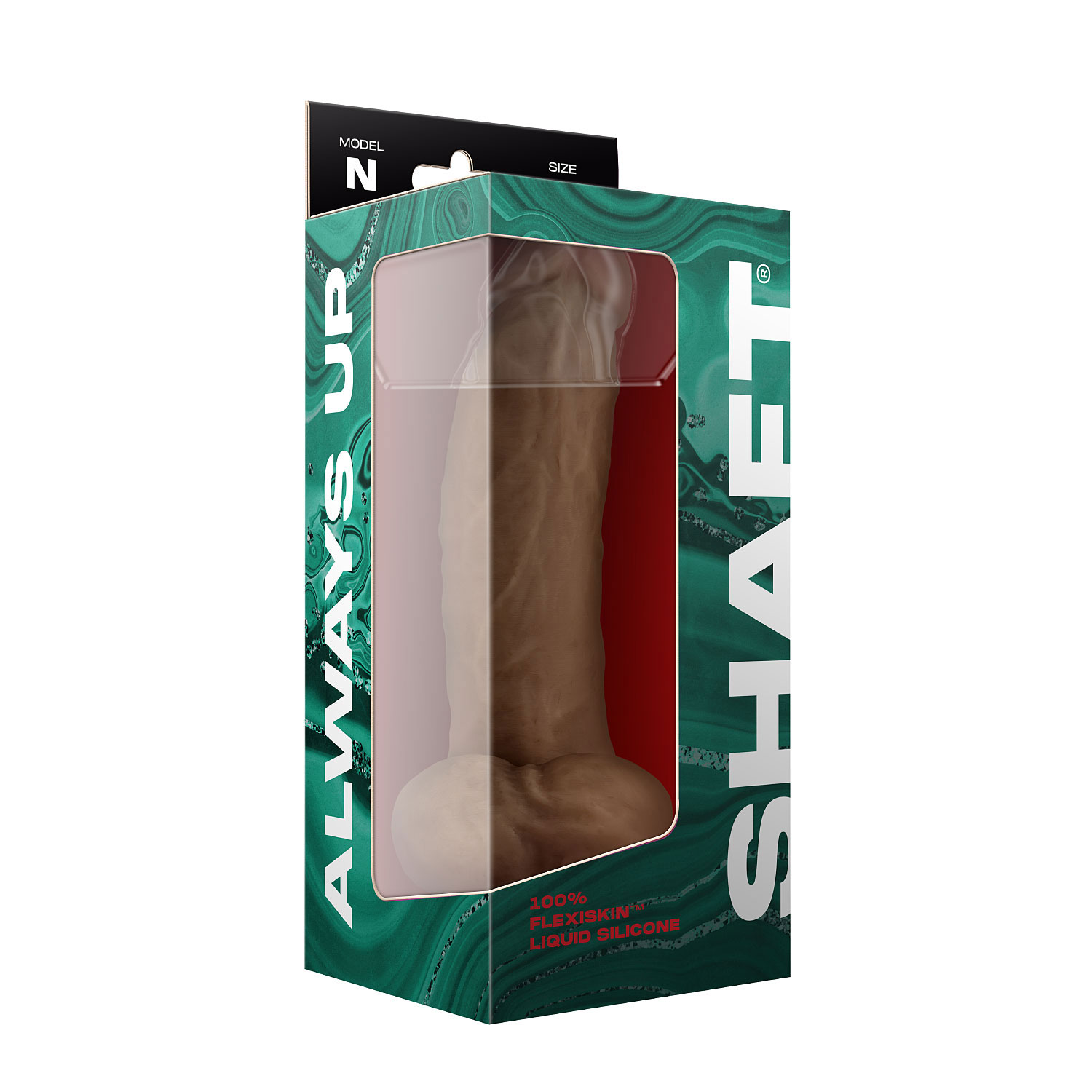 MDvtINfzXZGLCphlGQ41wb2PTCo447my Shaft - Model N 9.5 Inch Liquid Silicone Dong With Balls - Oak - Image 1