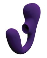 Suki Plus Rechargeable Dual Sonic Vibe - Deep Purple - Image 4