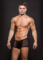Modern Fishnet Trunk - Small/medium - Black - Image 2