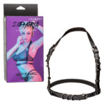 Euphoria Collection Halter Buckle Harness - Black - Image 7