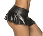 Wet Ruffle Skirt - Small/medium - Wet Black - Image 2