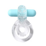 Jayden Vibrating Erection Enhancer Ring - Clear - Image 3