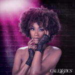 Radiance Fingerless Gloves - Black - Image 5